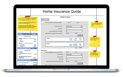 Insurance quote process