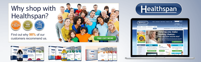 Healthspan e-commerce